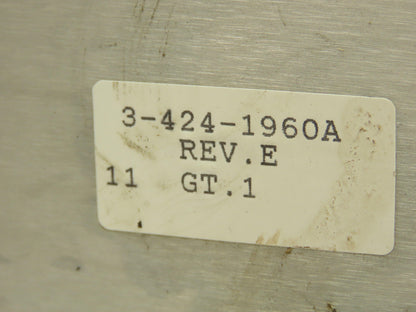 Cincinnati Milacron 3-531-4226A PLC Card Rack Chassis Rev B 20 Slot