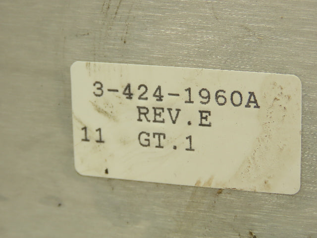 Cincinnati Milacron 3-531-4226A PLC Card Rack Chassis Rev B 20 Slot