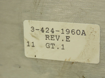 Cincinnati Milacron 3-531-4226A PLC Card Rack Chassis Rev B 20 Slot