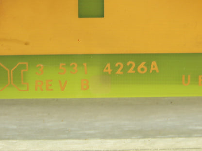 Cincinnati Milacron 3-531-4226A PLC Card Rack Chassis Rev B 20 Slot