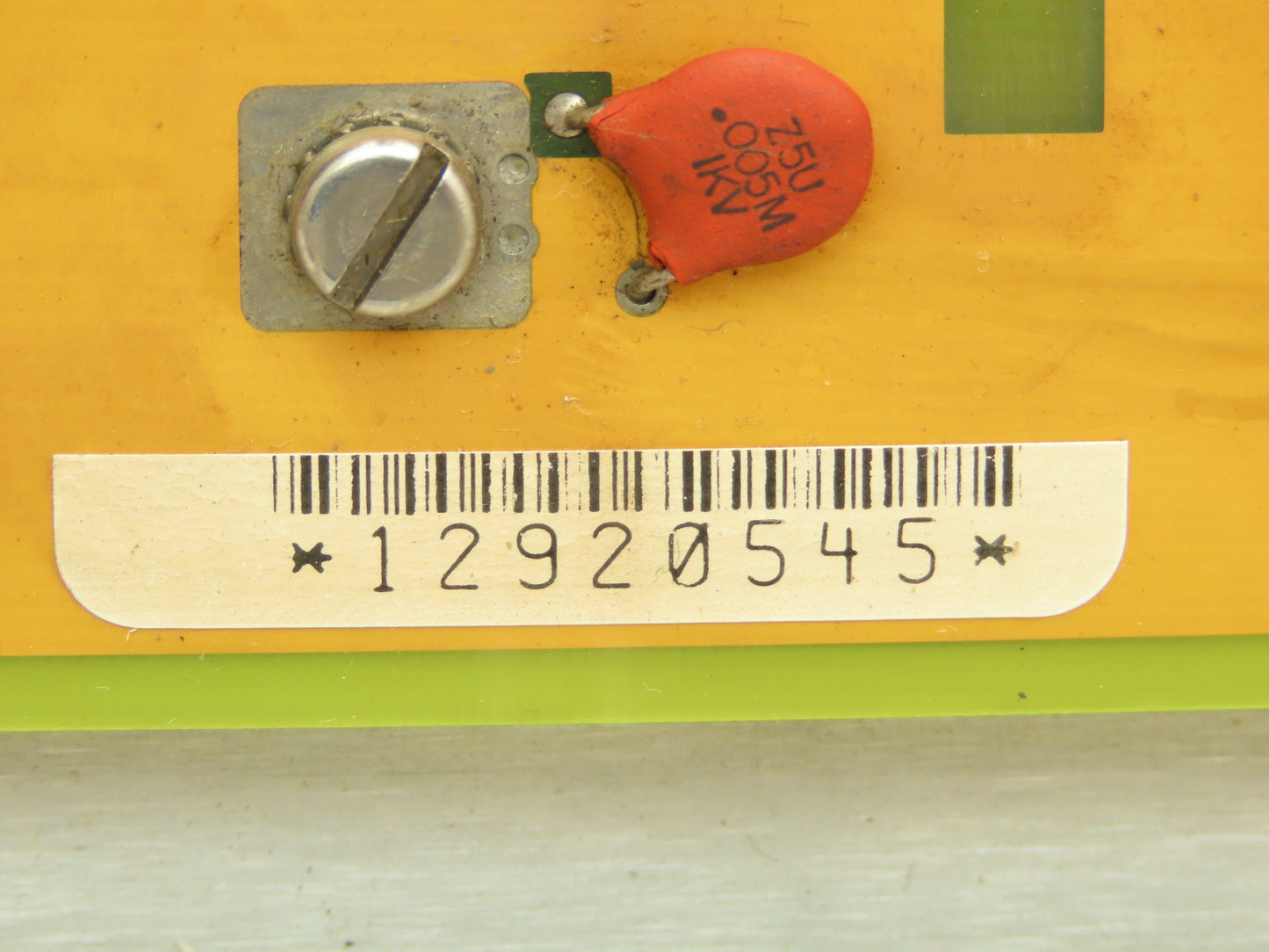 Cincinnati Milacron 3-531-4226A PLC Card Rack Chassis Rev B 20 Slot