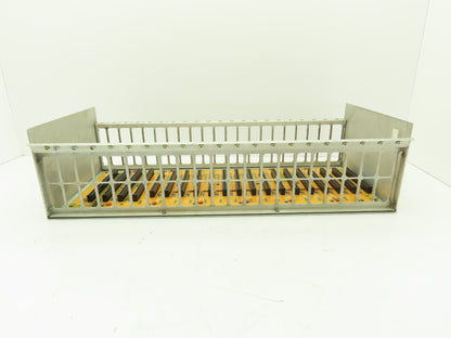 Cincinnati Milacron 3-531-4226A PLC Card Rack Chassis Rev B 20 Slot