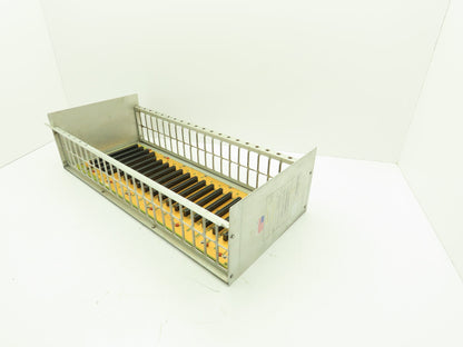 Cincinnati Milacron 3-531-4226A PLC Card Rack Chassis Rev B 20 Slot