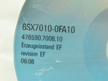 Siemens T-VD6001571 A5E01184387 Simovert Masterdrives CD 1/2 2/2 Servo Drive Kit