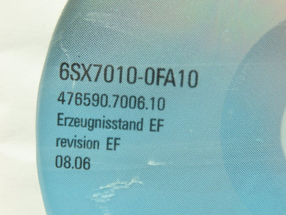 Siemens T-VD6001571 A5E01184387 Simovert Masterdrives CD 1/2 2/2 Servo Drive Kit