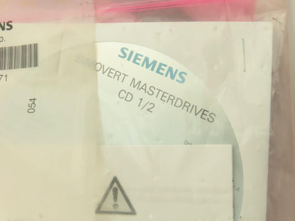 Siemens T-VD6001571 A5E01184387 Simovert Masterdrives CD 1/2 2/2 Servo Drive Kit