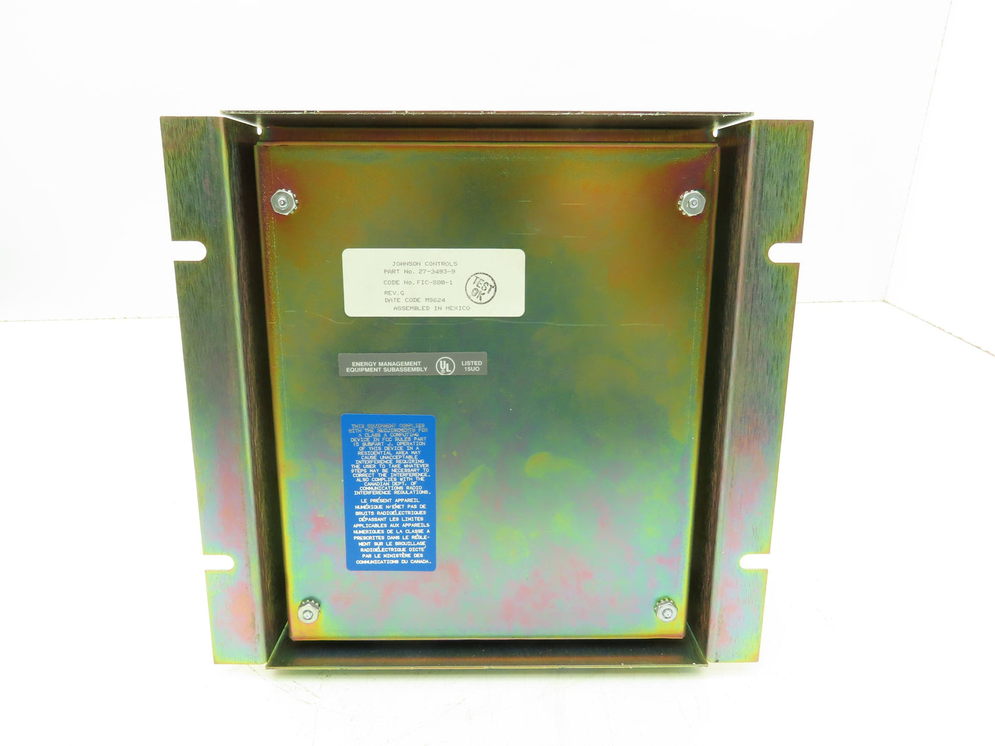 Johnson Controls 27-3493-9 Field Interface Controller FIC-800