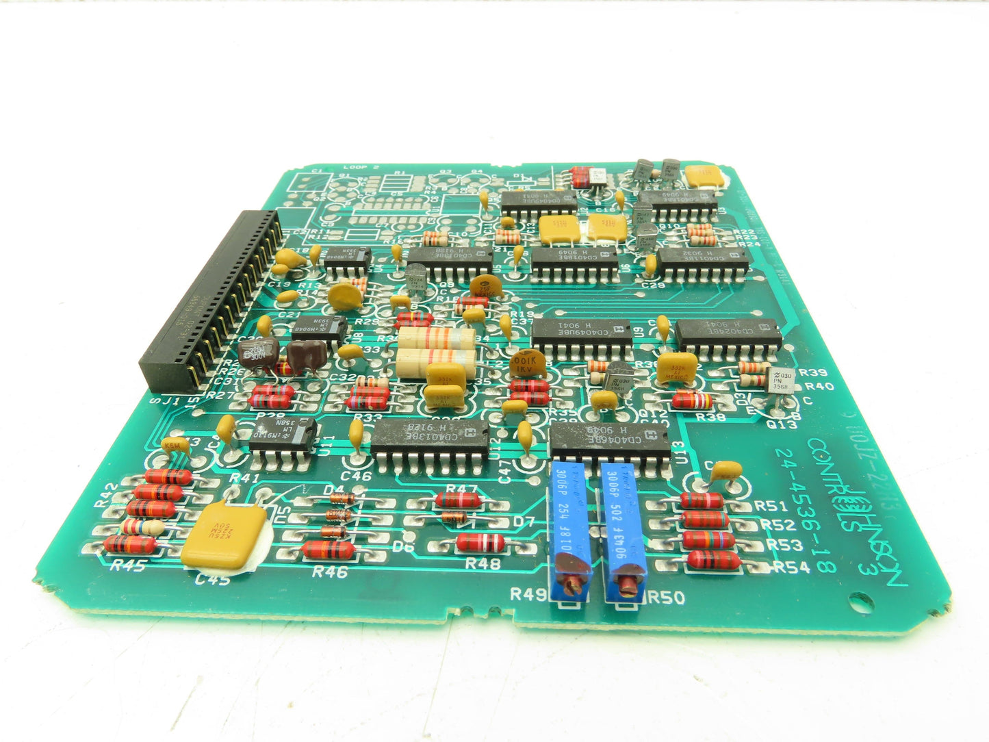 Johnson Controls 24-4536-18 Control Circuit Board Temperature Controller System