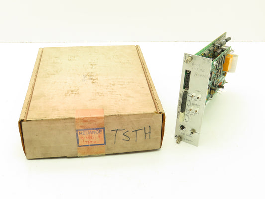 Reliance Electric 0-51811-7 TSTH Test Signal Auto Restart Circuit Board 0-55325