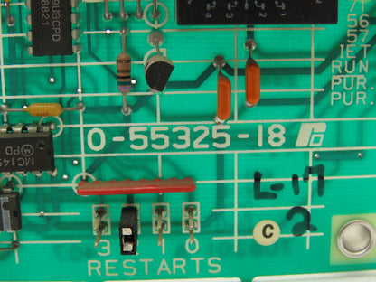 Reliance Electric 0-55325-18 TSTH Test Signal Auto Restart Circuit Board
