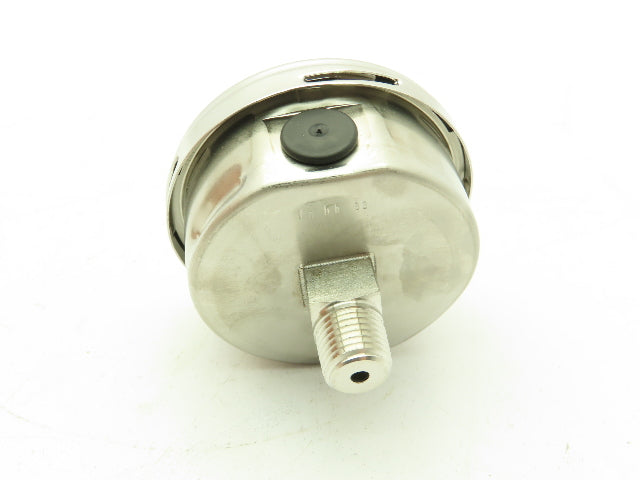 Wika 9832233 Industrial Pressure Gauge 1/4" NPT 3000 PSI 2.5" 233.54 Stainless