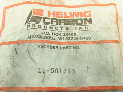 Helwig Carbon 11-501793 Carbon Brush 0.5x1.75x2.75" Westinghouse Motor Lot of 4