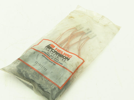 Helwig Carbon 11-501793 Carbon Brush 0.5x1.75x2.75" Westinghouse Motor Lot of 4