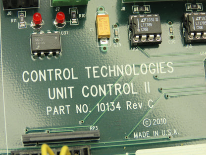 Control Technologies 10134 Newspaper Printing Unit Control II Module PLC Rev C