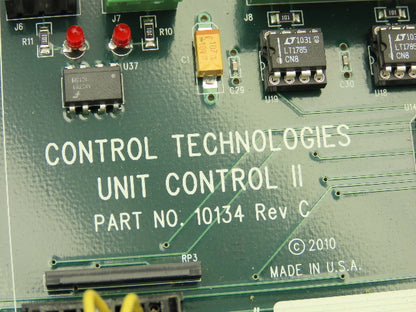 Control Technologies 10134 Newspaper Printing Unit Control II Module PLC Rev C