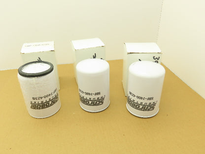 Schroeder SBF-7400-4Z3B Hydraulic Filter Lot of 3