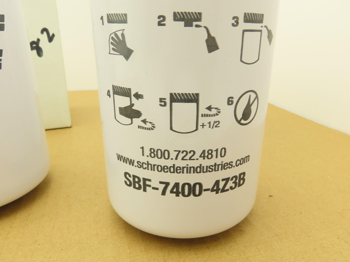 Schroeder SBF-7400-4Z3B Hydraulic Filter Lot of 3