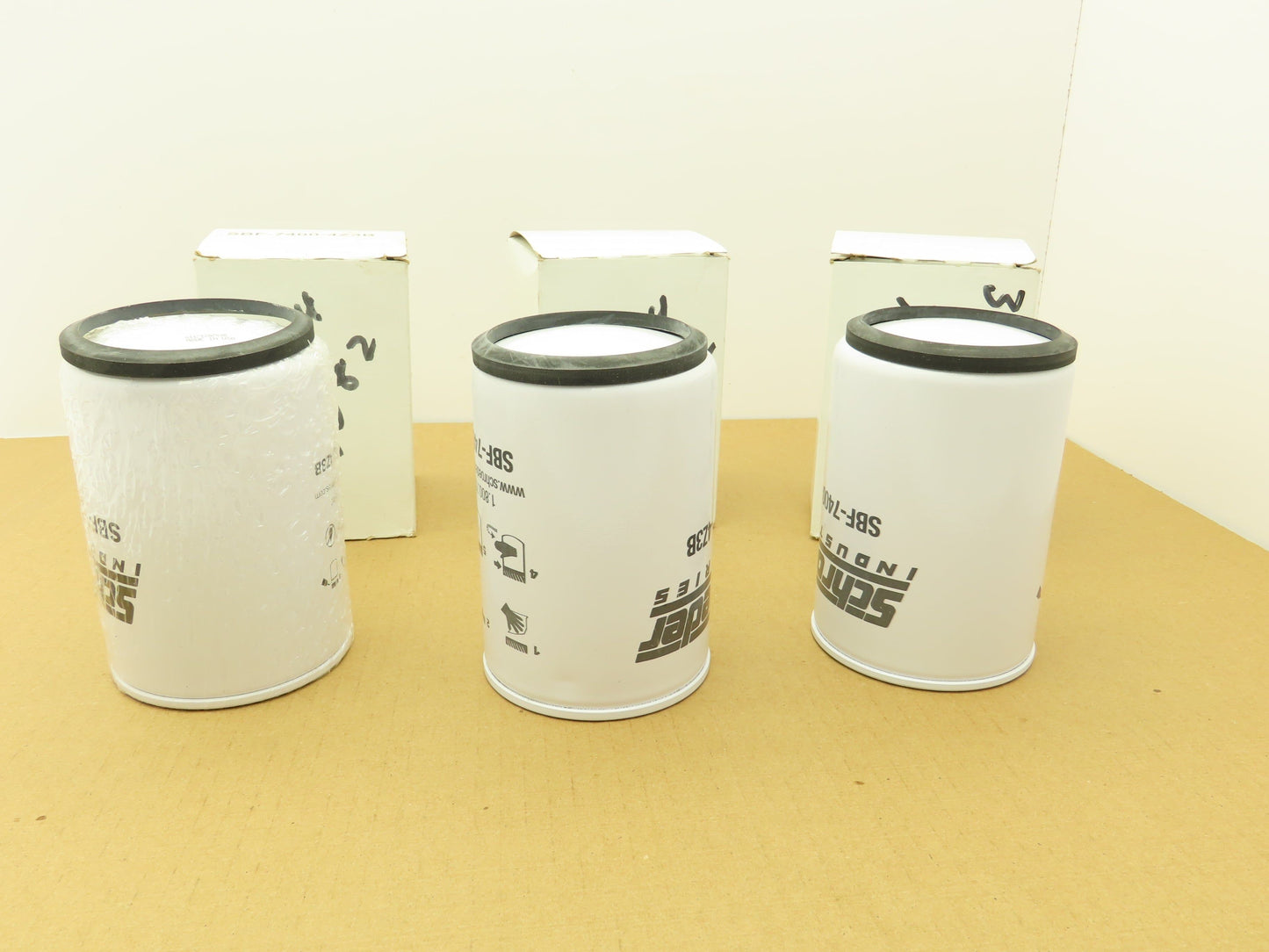 Schroeder SBF-7400-4Z3B Hydraulic Filter Lot of 3