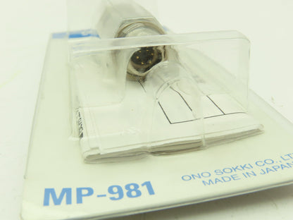 Ono Sokki MP-981 Electromagnetic Speed Sensor Proxy