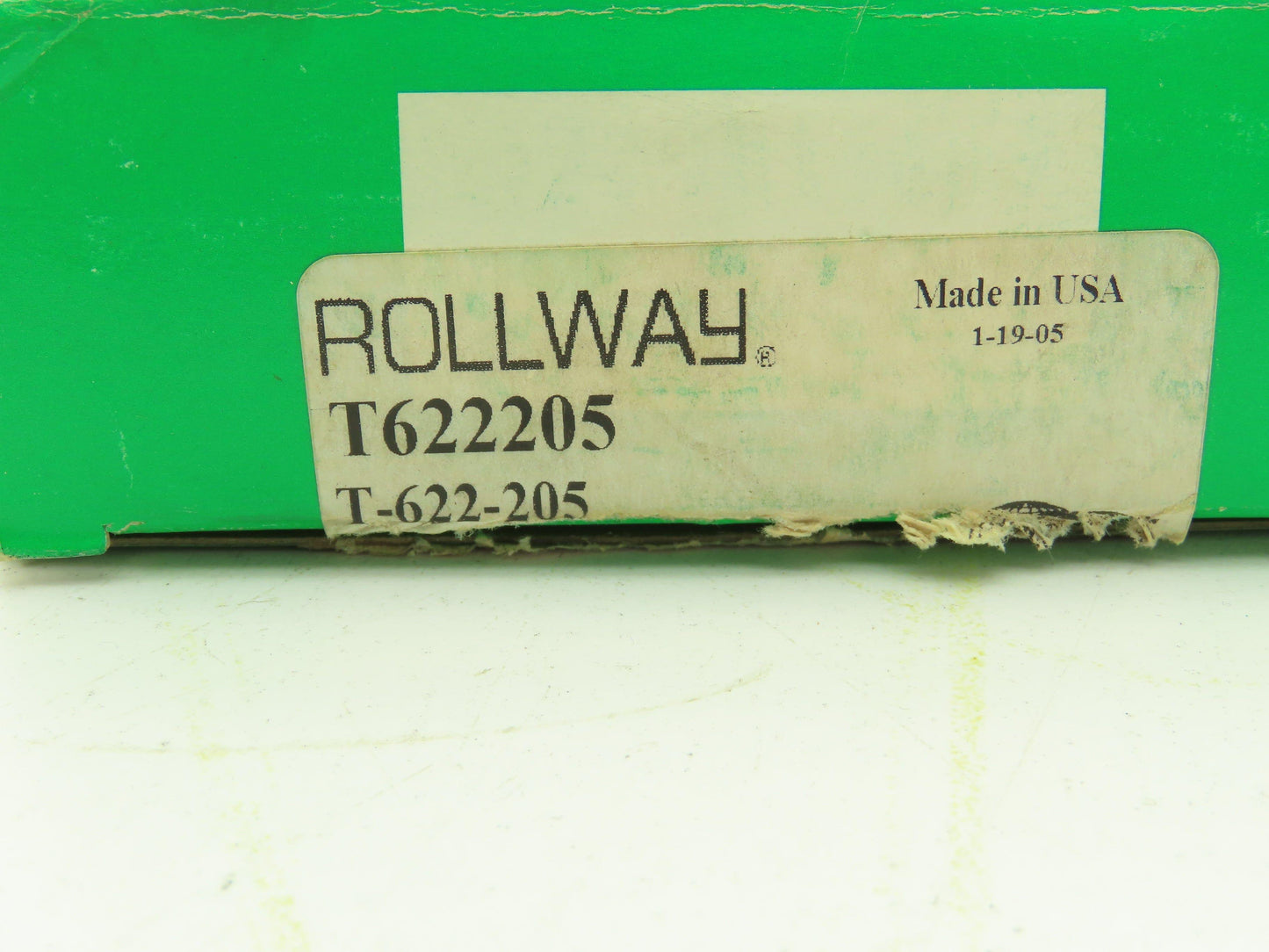 Rollway T622205 Thrust Bearing Size 110 MM 600 Series