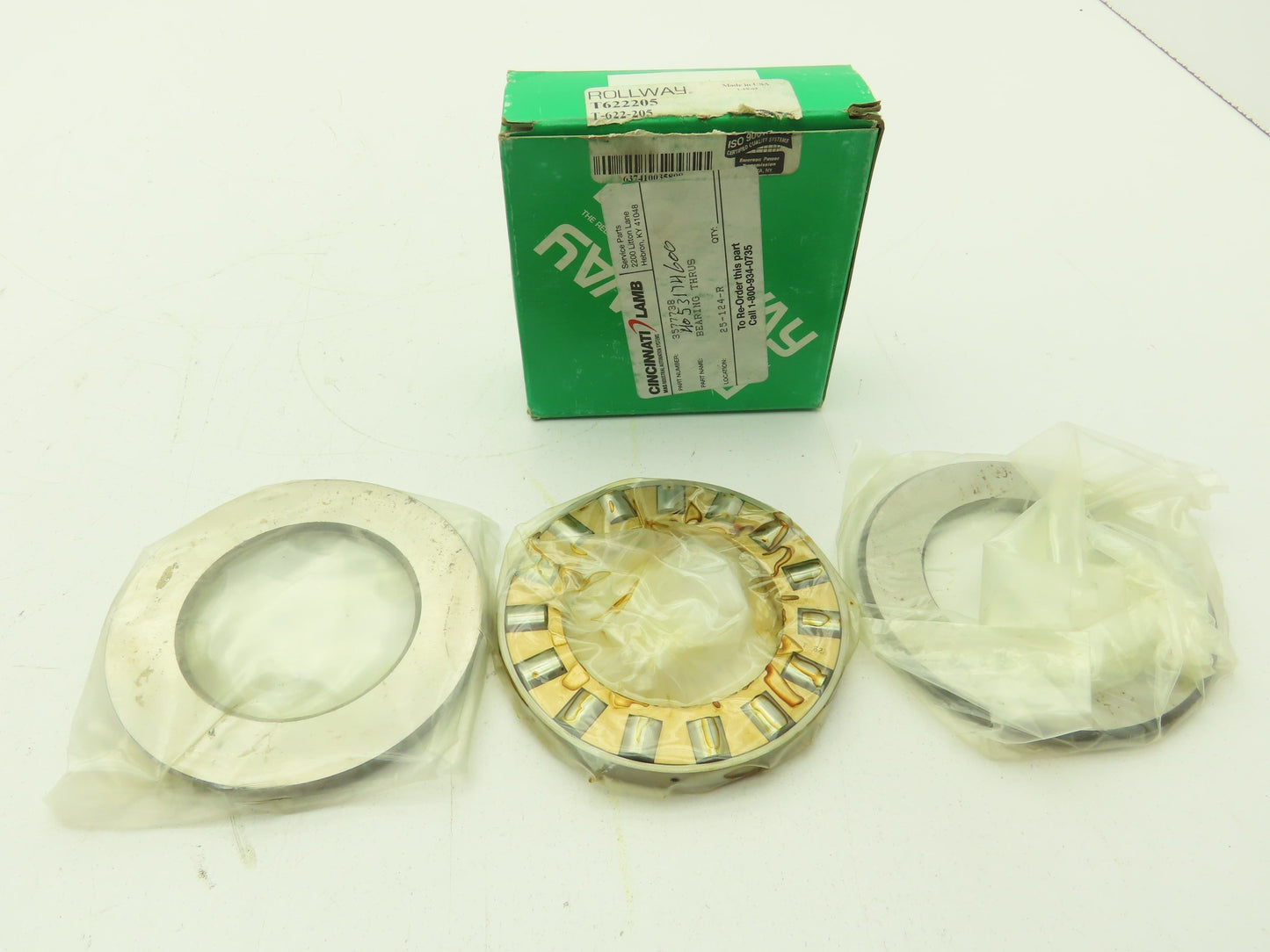 Rollway T622205 Thrust Bearing Size 110 MM 600 Series