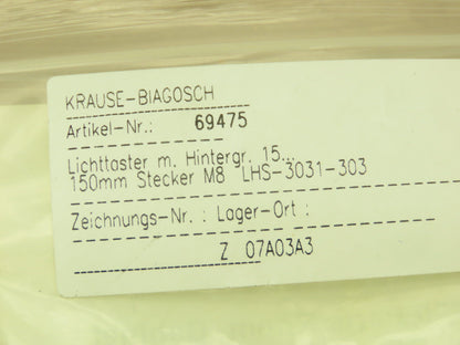 Pulsotronic 08361822134 Proximity Sensor 15-150MM