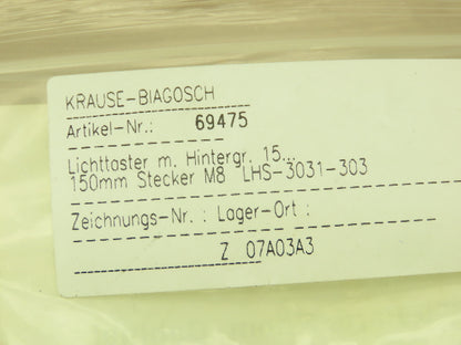 Pulsotronic 08361822134 Proximity Sensor 15-150MM