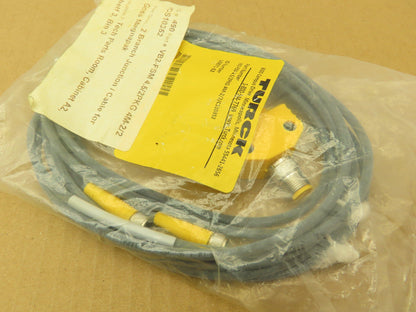 Turck VB2-FSM 4.5/2PKG 4M-2/2CS10352 M12 Splitter Cordset