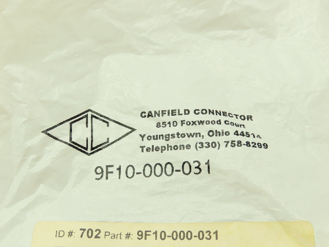 Canfield Connector 9F10-000-031 Electronic Magnetic Sensor Reed Switch Lot of 7