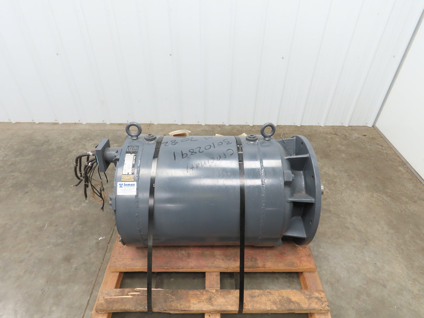 Reuland 0750Q-PBVN-0001 75 Hp Motor 500-6000 Rpm 210-435v 3ph 17-200 Hz 449DZ Fr