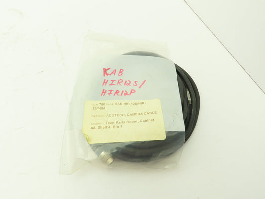 Aries KAB HIR12S/HIR-12PARIES Camera Extension Cable 12-Pin Male Female 5M 15'