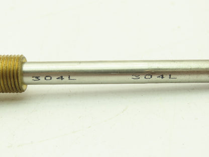 3/8 Flare Adaptor 3/8 Barb 304 Stainless Crimp Air Conditioner Line Lot of 4