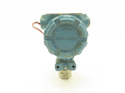 Rosemount 2088-G2S22A1 Smart Pressure Transmitter 0-150 PSI