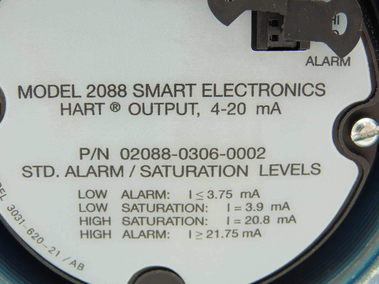 Rosemount 2088-G2S22A1 Smart Pressure Transmitter 0-150 PSI