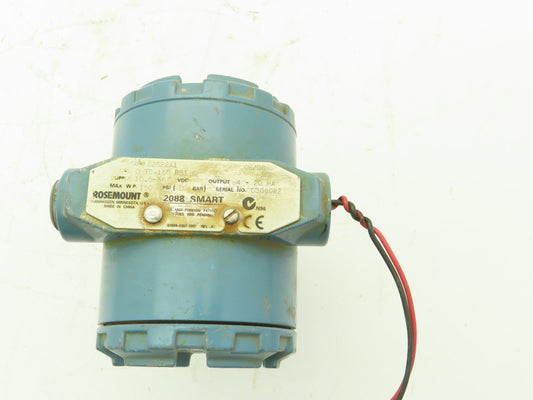 Rosemount 2088-G2S22A1 Smart Pressure Transmitter 0-150 PSI