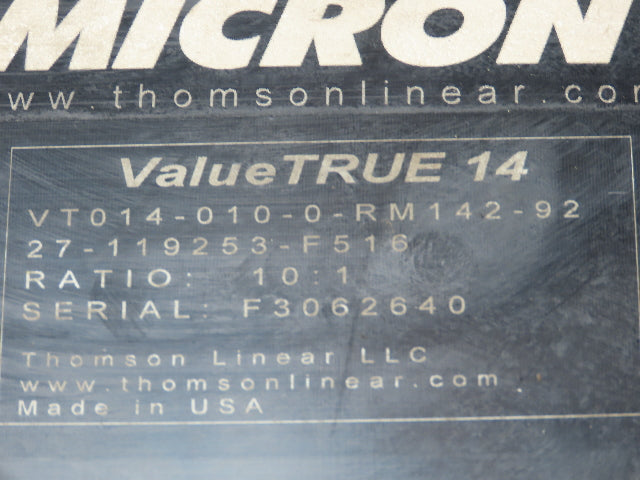 Siemens 1FT7086-5AF70-1BG0 Servo Synchronous Motor Planetary Gear Reducer 10:1