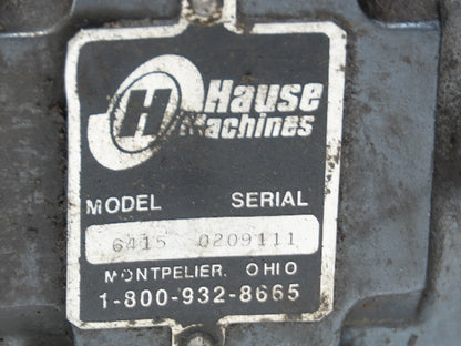 Hause Holomatic 6415 Hydraulic Feed Drill Unit 3 Hp 230/460v 3ph