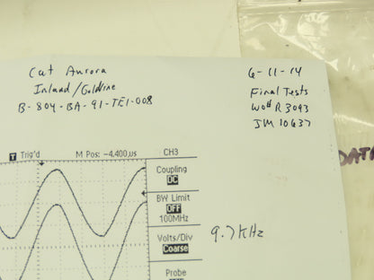 Kollmorgen Goldline B-804-BA-91-TE1-008 PM Servo Motor 2000 RPM 230V No Encoder