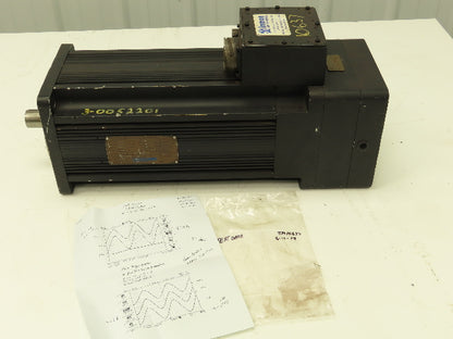 Kollmorgen Goldline B-804-BA-91-TE1-008 PM Servo Motor 2000 RPM 230V No Encoder