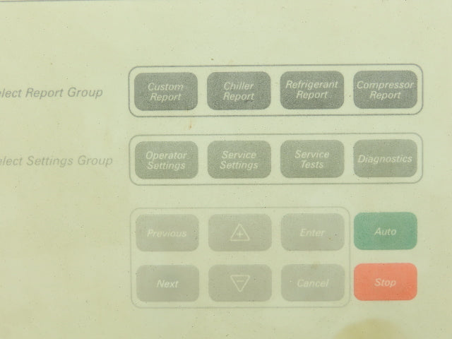 Trane X13650448-09 Adaptive Control Panel Chiller Compressor