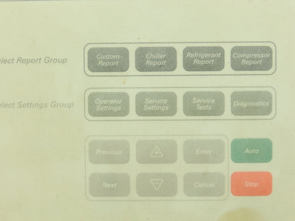 Trane X13650448-09 Adaptive Control Panel Chiller Compressor