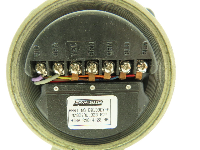 Foxboro 821AL-IK1NH2 Pressure Transmitter w/ Base D0135WQ