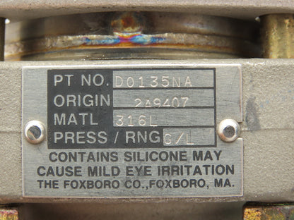 Foxboro 821GM-IS1SL2 Pressure Transmitter w/ Base D0135NA