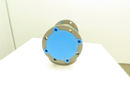 Armco  6" Flanged Tee Pipe Fitting 150# Duct Iron PVDF Kynar Lined RX 503