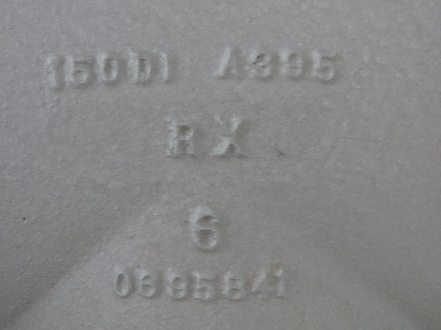 Armco  6" Flanged Tee Pipe Fitting 150# Duct Iron PVDF Kynar Lined RX 503