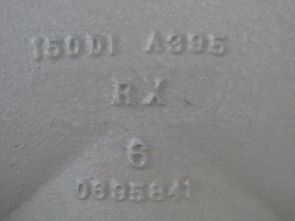 Armco  6" Flanged Tee Pipe Fitting 150# Duct Iron PVDF Kynar Lined RX 503