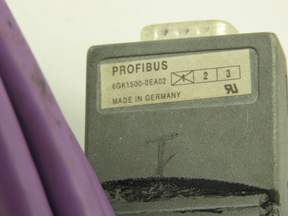 Siemens 6GK1500-0EA02 Simatic Profibus Connector 6XV1 830-0EH10 8'