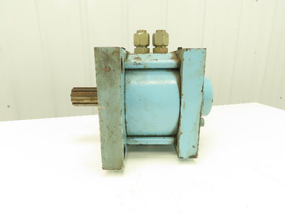 Parker DS74-FE5T3 Tork-Mor Rotary Actuator 100° Rotation 750 PSI