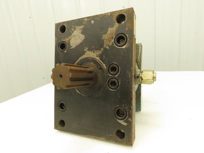Parker DS74-FE5T3 Tork-Mor Rotary Actuator 100° Rotation 750 PSI