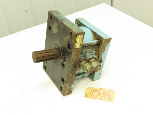 Parker DS74-FE5T3 Tork-Mor Rotary Actuator 100° Rotation 750 PSI